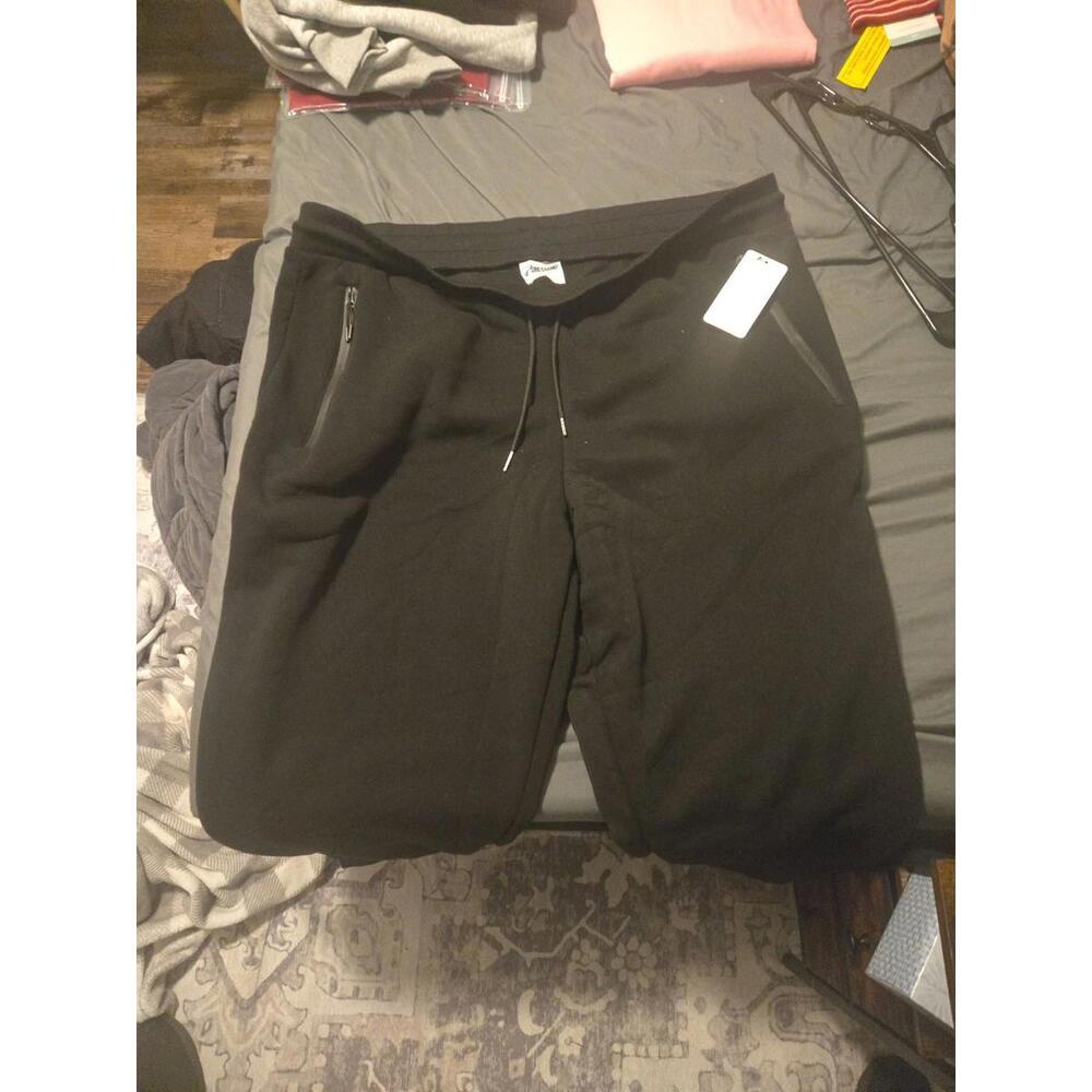4XL Pure Champ Men's Fleece Joggers - Black - New with Tags